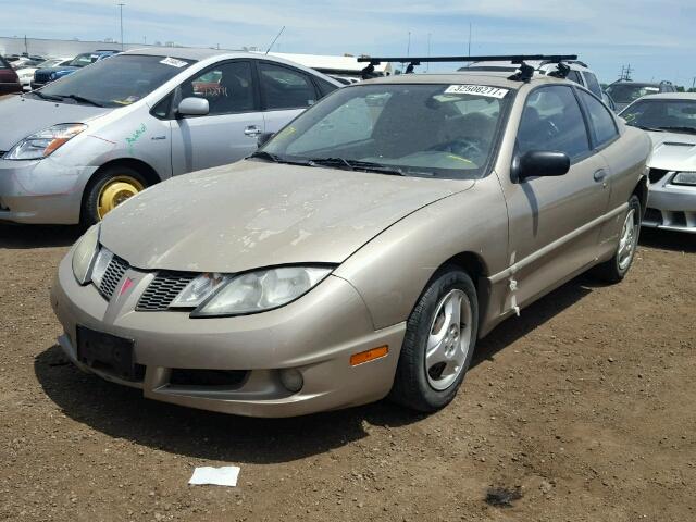 1G2JB12F937312579 - 2003 PONTIAC SUNFIRE TAN photo 2