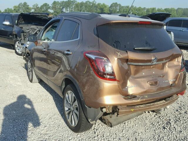 KL4CJASB9HB050291 - 2017 BUICK ENCORE PRE BROWN photo 3