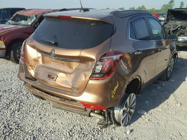 KL4CJASB9HB050291 - 2017 BUICK ENCORE PRE BROWN photo 4