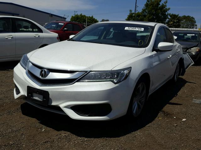 19UDE2F30HA006839 - 2017 ACURA ILX BASE WHITE photo 2