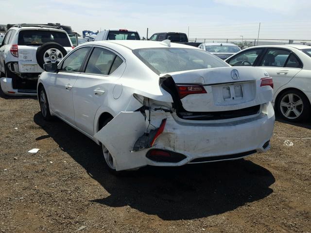 19UDE2F30HA006839 - 2017 ACURA ILX BASE WHITE photo 3