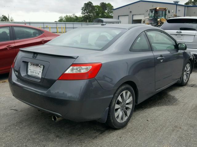 2HGFG12959H510250 - 2009 HONDA CIVIC EXL GRAY photo 4