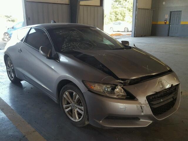 JHMZF1C47CS002846 - 2012 HONDA CR-Z SILVER photo 1