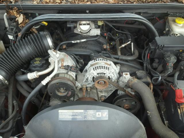 1J8HG48K96C208874 - 2006 JEEP COMMANDER RED photo 7