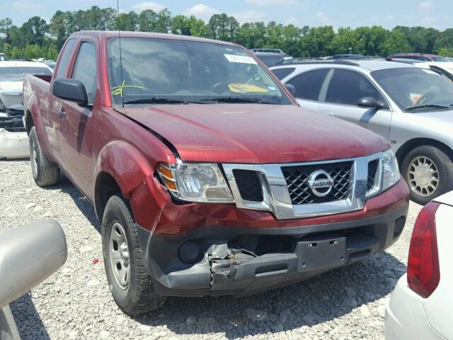1N6BD0CT2FN763276 - 2015 NISSAN FRONTIER S RED photo 1