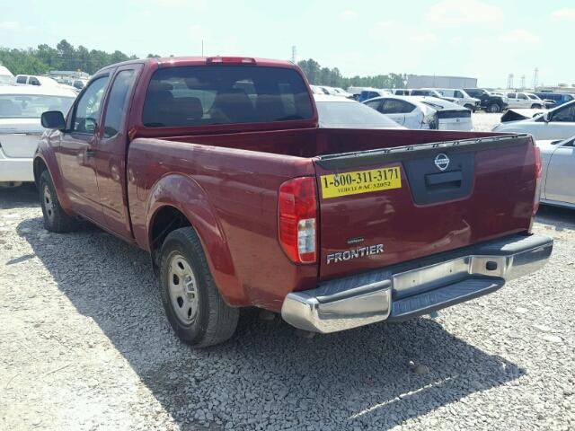 1N6BD0CT2FN763276 - 2015 NISSAN FRONTIER S RED photo 3