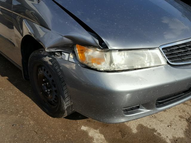 2HKRL18541H612758 - 2001 HONDA ODYSSEY LX GRAY photo 9