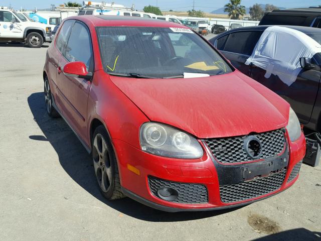 WVWFV71K86W075409 - 2006 VOLKSWAGEN NEW GTI RED photo 1