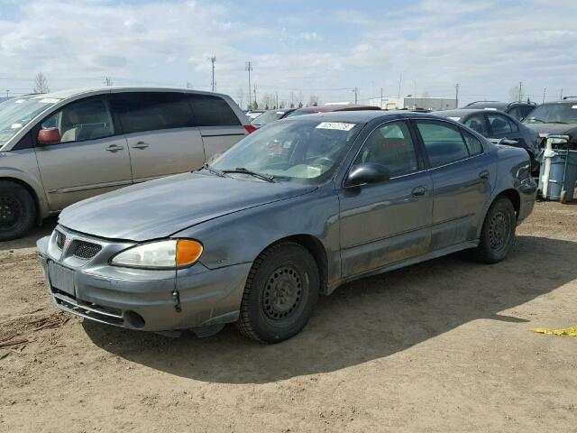 1G2NF52E74M622706 - 2004 PONTIAC GRAND AM S GRAY photo 2