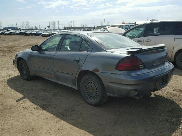 1G2NF52E74M622706 - 2004 PONTIAC GRAND AM S GRAY photo 3