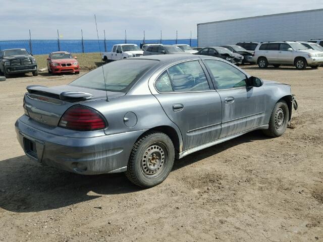 1G2NF52E74M622706 - 2004 PONTIAC GRAND AM S GRAY photo 4