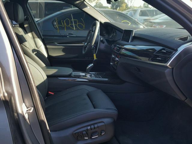 5UXKR2C38H0X07423 - 2017 BMW X5 SDRIVE3 GRAY photo 5