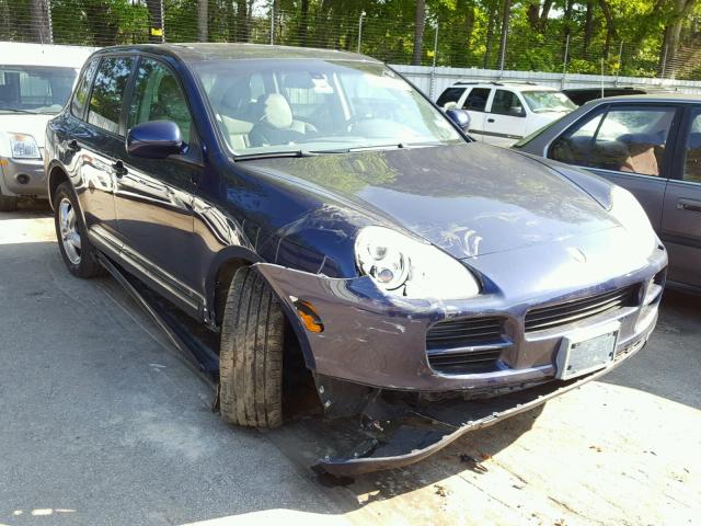 WP1AB29P35LA65813 - 2005 PORSCHE CAYENNE S BLUE photo 1