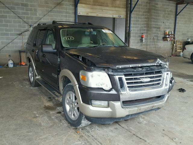 1FMEU64E17UB79019 - 2007 FORD EXPLORER E CHARCOAL photo 1