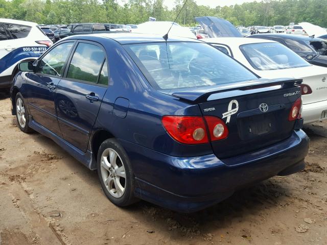 2T1BY32E86C551495 - 2006 TOYOTA COROLLA XR 蓝色 照片 3