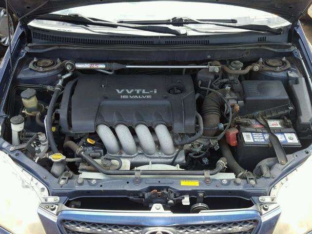 2T1BY32E86C551495 - 2006 TOYOTA COROLLA XR 蓝色 照片 7