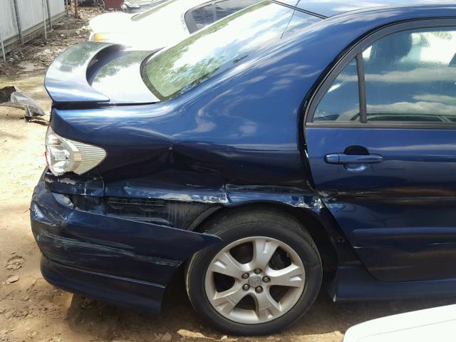 2T1BY32E86C551495 - 2006 TOYOTA COROLLA XR 蓝色 照片 9