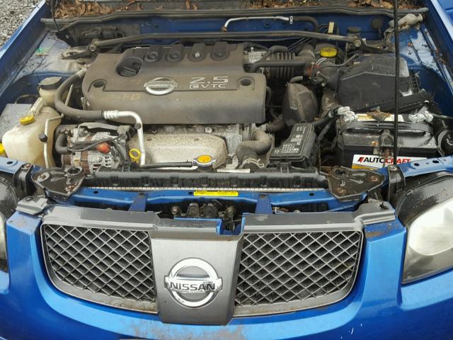 3N1AB51A16L612211 - 2006 NISSAN SENTRA SE- BLUE photo 7