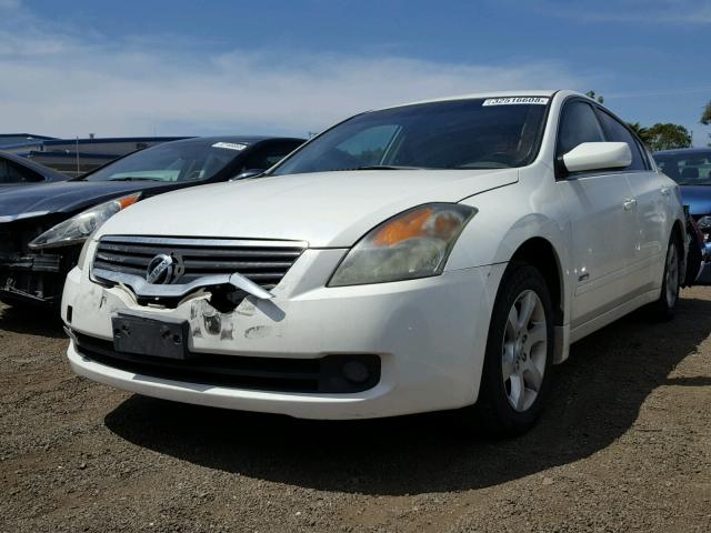 1N4CL21E79C165488 - 2009 NISSAN ALTIMA HYB WHITE photo 2