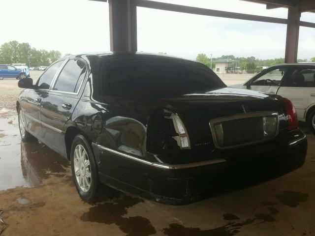 1LNHM81W97Y639266 - 2007 LINCOLN TOWN CAR S BLACK photo 3