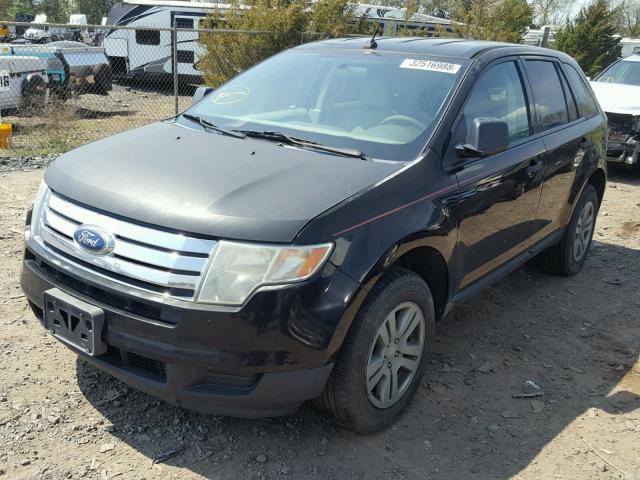 2FMDK36C77BA57329 - 2007 FORD EDGE SE BLACK photo 2