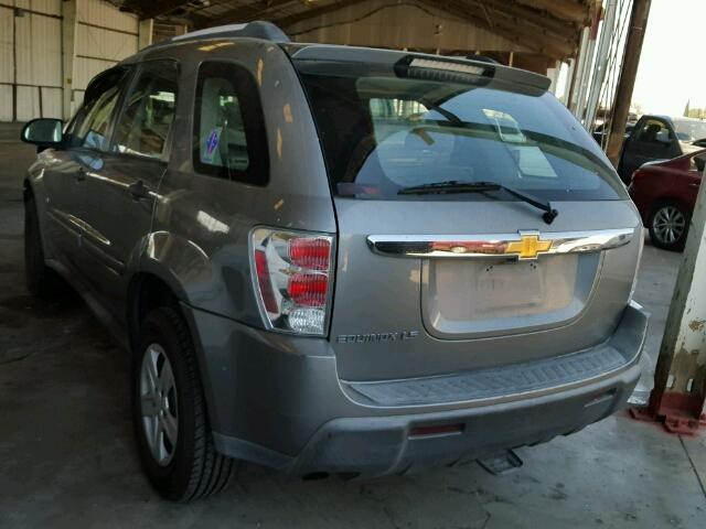 2CNDL13F666204926 - 2006 CHEVROLET EQUINOX LS GRAY photo 3