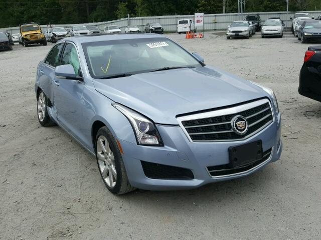 1G6AH5R39D0122498 - 2013 CADILLAC ATS LUXURY BLUE photo 1