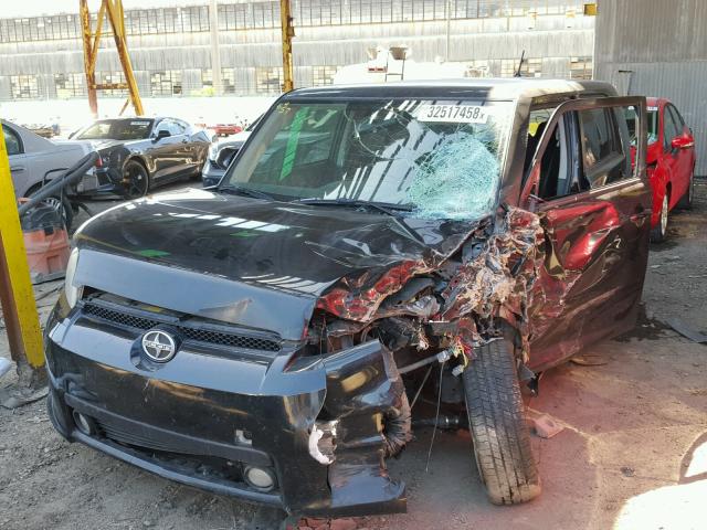 JTLZE4FE6CJ028990 - 2012 TOYOTA SCION XB BLACK photo 2