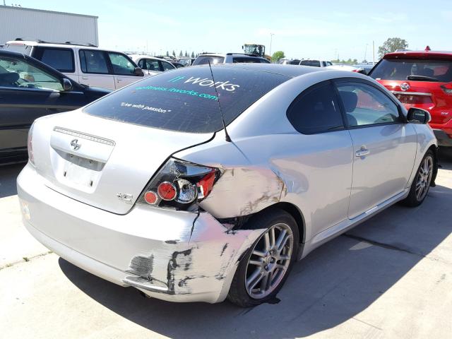 JTKDE167X90293229 - 2009 TOYOTA SCION TC 银色 照片 4