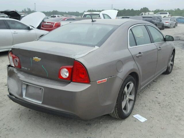 1G1ZC5E14BF320833 - 2011 CHEVROLET MALIBU 1LT ყავისფერი ფოტო 4