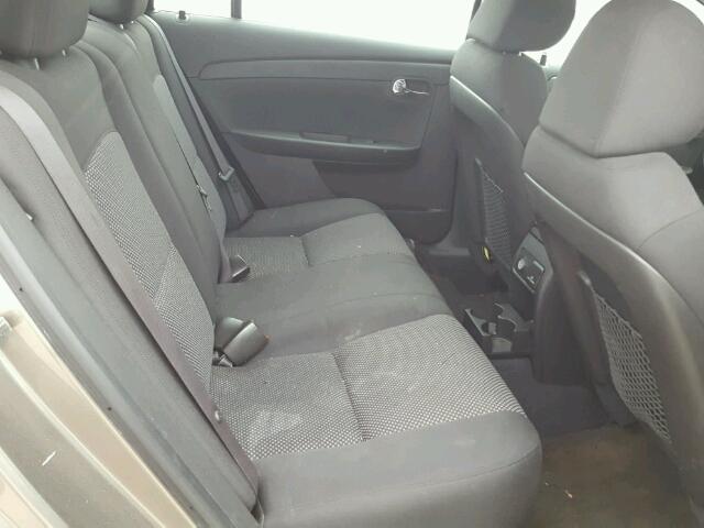 1G1ZC5E14BF320833 - 2011 CHEVROLET MALIBU 1LT ყავისფერი ფოტო 6