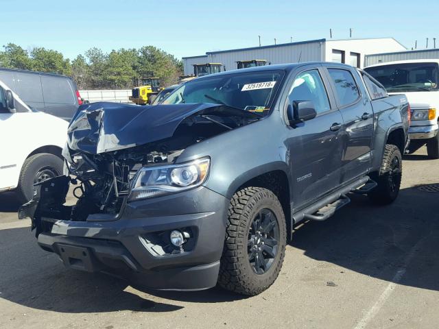 1GCGTDEN5H1177182 - 2017 CHEVROLET COLORADO Z GRAY photo 2