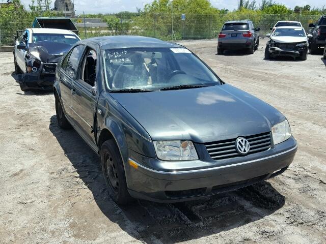 3VWRK69M44M101732 - 2004 VOLKSWAGEN JETTA GL GREEN photo 1