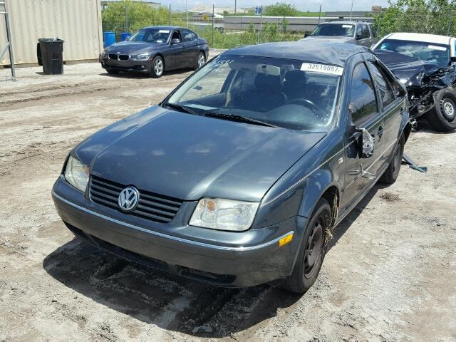 3VWRK69M44M101732 - 2004 VOLKSWAGEN JETTA GL GREEN photo 2