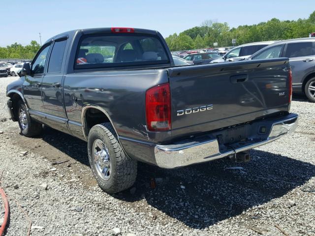 3D7KA28C04G136880 - 2004 DODGE RAM 2500 S GRAY photo 3