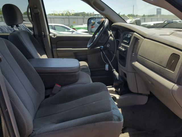 3D7KA28C04G136880 - 2004 DODGE RAM 2500 S GRAY photo 5