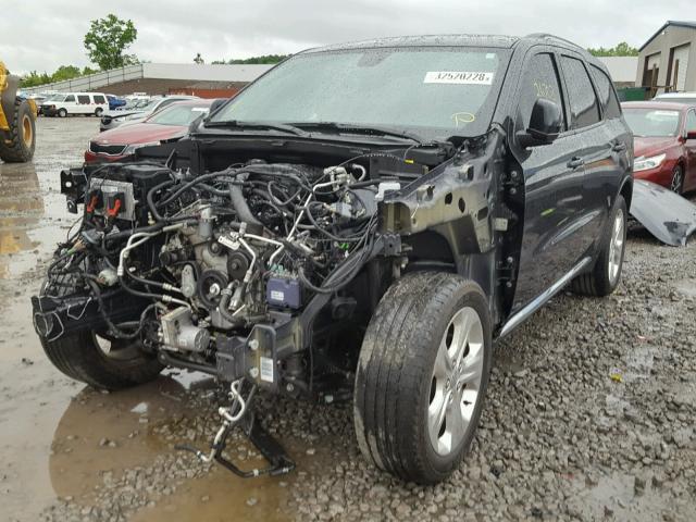 1C4RDHDG5FC186501 - 2015 DODGE DURANGO LI BLUE photo 2