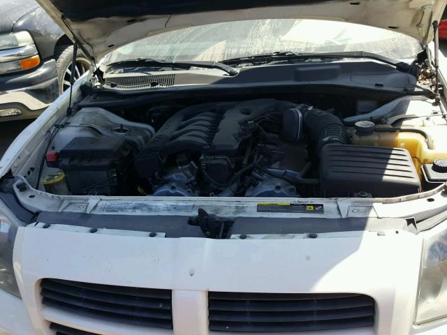 2D4FV48V75H529311 - 2005 DODGE MAGNUM SXT WHITE photo 7