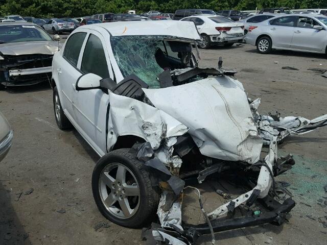 1G1AT58H397296888 - 2009 CHEVROLET COBALT LT WHITE photo 1