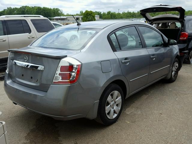 3N1AB6AP0CL624114 - 2012 NISSAN SENTRA 2.0 GRAY photo 4