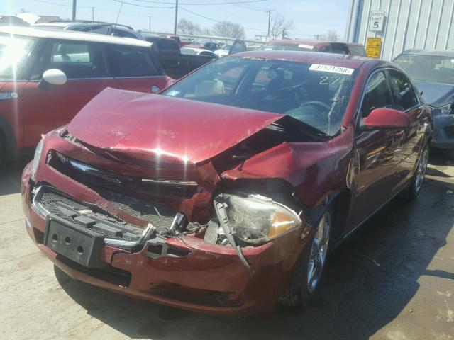1G1ZC5E13BF330964 - 2011 CHEVROLET MALIBU 1LT 红色 照片 2