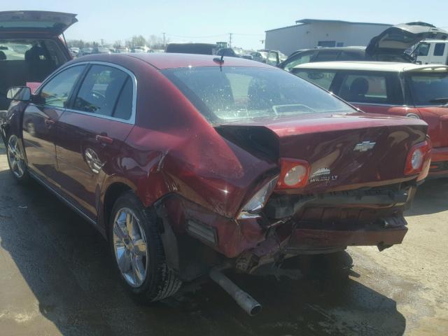 1G1ZC5E13BF330964 - 2011 CHEVROLET MALIBU 1LT 红色 照片 3