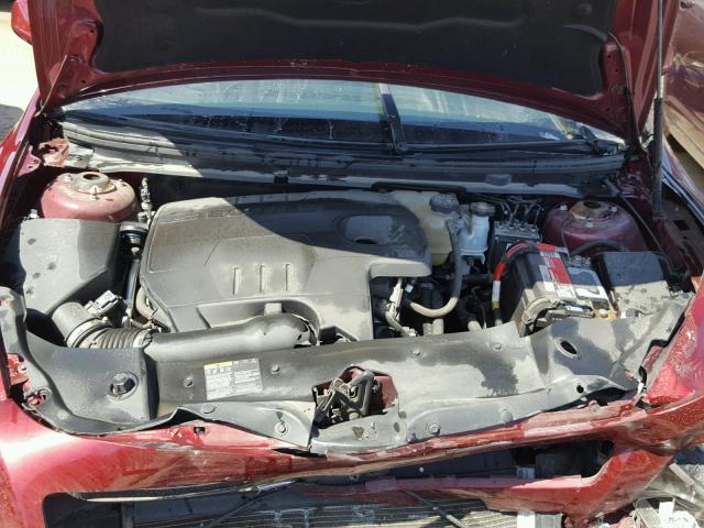 1G1ZC5E13BF330964 - 2011 CHEVROLET MALIBU 1LT 红色 照片 7