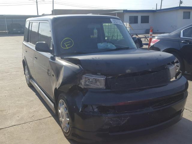 JTLKT324664074448 - 2006 TOYOTA SCION XB BLACK photo 1