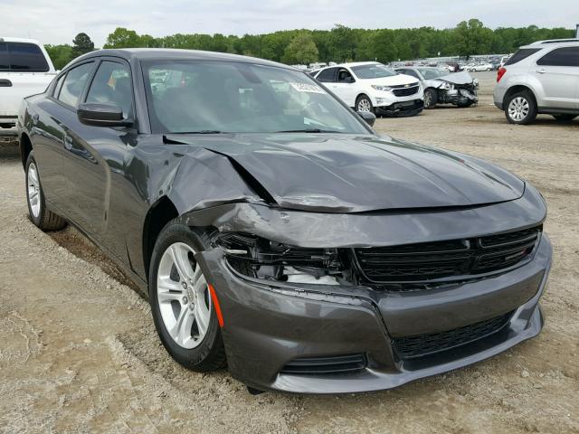 2C3CDXBG2JH173489 - 2018 DODGE CHARGER SX GRAY photo 1