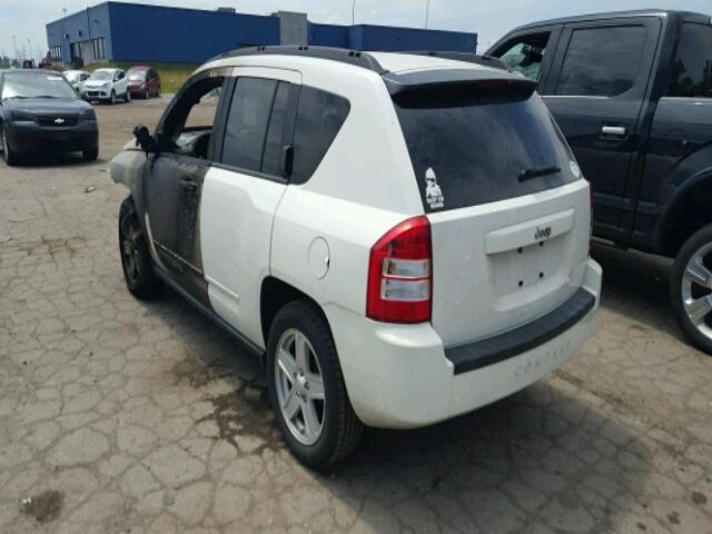 1J4NT4FB8AD520948 - 2010 JEEP COMPASS SP WHITE photo 3