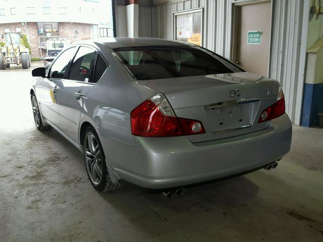 JNKBY01E17M402445 - 2007 INFINITI M45 BASE SILVER photo 3