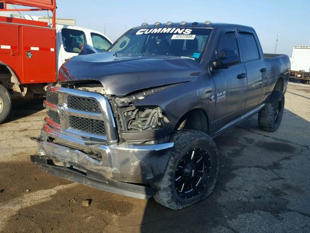 3C63R3CL3EG326153 - 2014 RAM 3500 ST GRAY photo 2