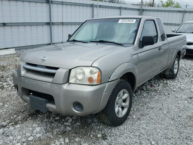 1N6DD26S61C327154 - 2001 NISSAN FRONTIER K BROWN photo 2