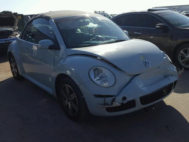 3VWPF31Y36M319270 - 2006 VOLKSWAGEN NEW BEETLE 蓝色 照片 1